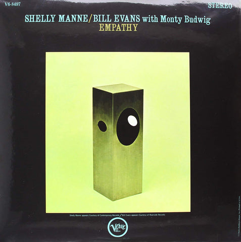 Shelly Manne / Bill Evans With Monty Budwig ‎– Empathy